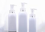 500ml White Pump Bottle with Gold Silver Line Cap Cosmetic Pump Bottle for