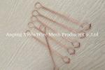 3 - 12 Inch Metal Copper Twin Wire double loop Bar Tie 350 - 550mpa Anti Rust