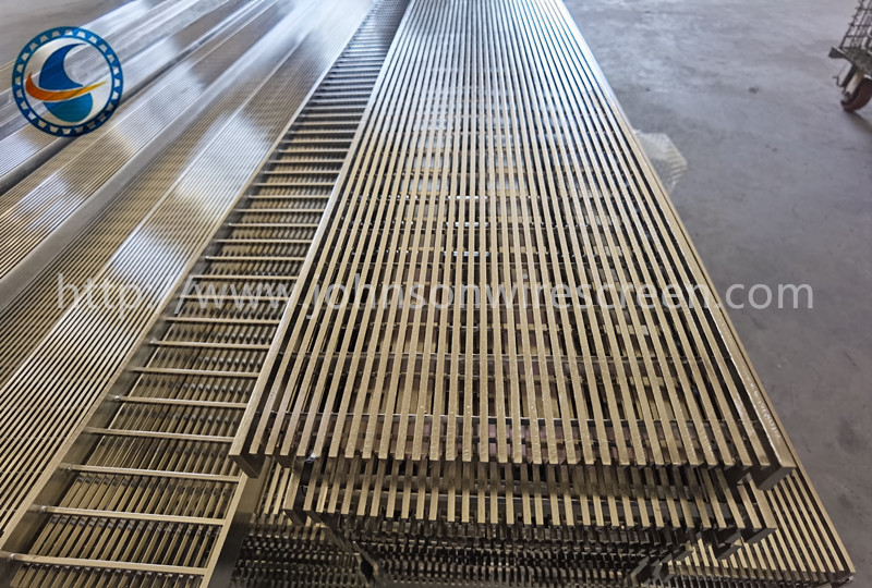 Ss316l 3.0mm Slot Welded Wedge Wire Screen Flat For Swimming Pool