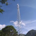 220KV 4 Legs Transmission Lattice Tower Steel Q235 Q345 Q420