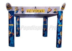 Quality Promotional Large Arched Display Standee Eye Catching For Minions Toys wholesale