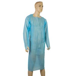 Quality Convenient Disposable Isolation Gown , Medical Protective Coverall With Elastic Cuff wholesale