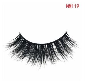 Quality Fluffy Lashes 100% Siberian 3d Fake Eyelashes Cruelty Free Long False Eye Lashes NM119 wholesale