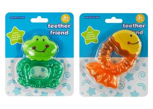 Quality Animal Shaped Infant Baby Toys Cooling Teether With Soft Textured Surfaces wholesale