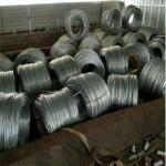 BWG28 Galvanized Steel Wire Rod Electric Hot Dipped Zinc Aluminum Coating