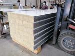 Kiln 0.6mm Thickness Stainless Steel Rockwool Insulation Panels Fireproof