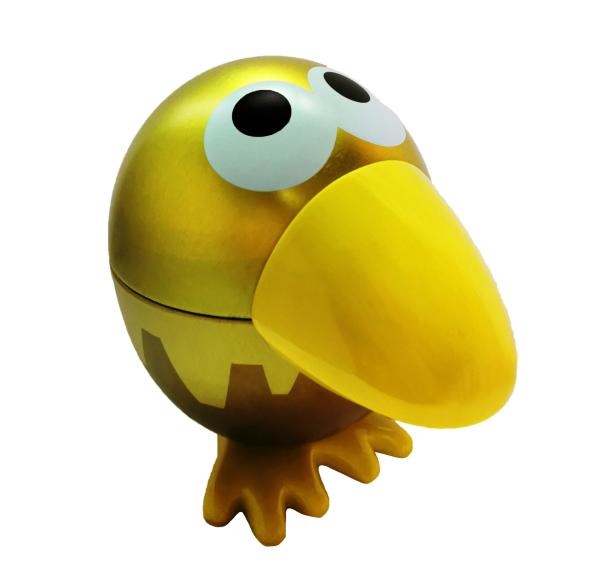 Bird Shape Children Decorative Gift Boxes Articles Iron Cartoon Printing Candy