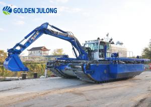 Quality JLAME200 Customized Amphibious Dredger Wear Resistant Crawler Type wholesale