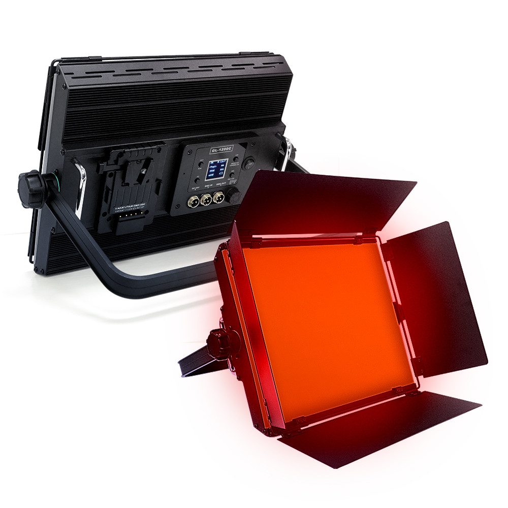 Yidoblo GL-3000C RGBW photography live film lighting Camera 300w continous led video light panel with wireless dmx