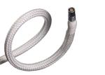 Flame Retardant Automotive Braided Sleeving White Color For HDMI Cables