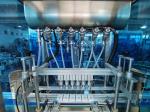 220V Vacuum Liquid Filling Machine , 1.5kw Low Medium Viscosity Liquid Bottling