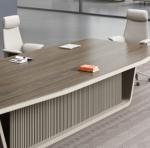 Popular Fashion Office Furniture Meeting Table Luxury Boardroom Wooden Office