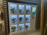 High Capacity Locker Vending Machine Customizable Lockers For Fresh Flowers Farm