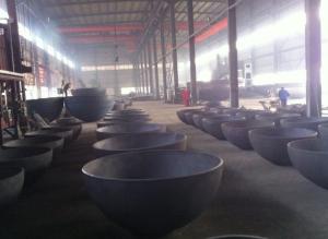 Quality High Pressure Spherical Crown Head cold Pressing Spherical Pipe Cap wholesale