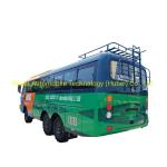 4 6L Engine Capacity 6X6 All Wheel Drive Tourist Bus for All Terrain Travel