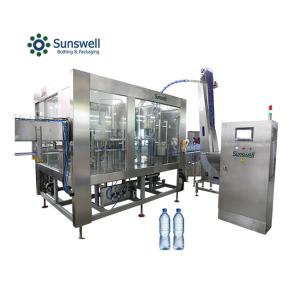 Quality High Accuracy Bottling Mineral Water Bottle Filling Machine Plastic Bottle Water Bottle Manufacturing Machine wholesale