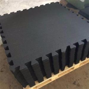 Quality Commercial Rubber Sports Flooring / Exercise Interlocking Floor Mats wholesale