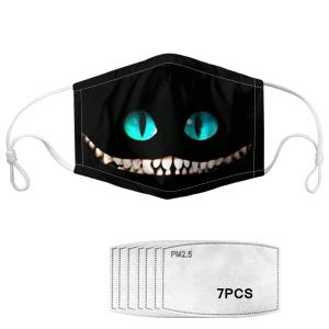 Quality Earloop Style Decorative Cloth Face Mask 17.8cm*13cm For Adults wholesale