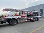 Jost E100 20FT 40FT Flatbed Semi Trailer for Transport Container Utility Trailer