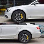 BBK Audi Big Brake Kit For A4 B8 18 Inch Car Rim Front 6 And Rear 4 Piston