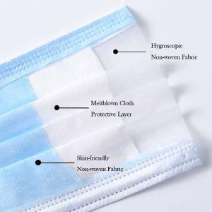 Quality LOW BREATHING RESISTANCE EARLOOP MOUTH MASK DISPOSABLE PROTECTIVE FACE MASK wholesale