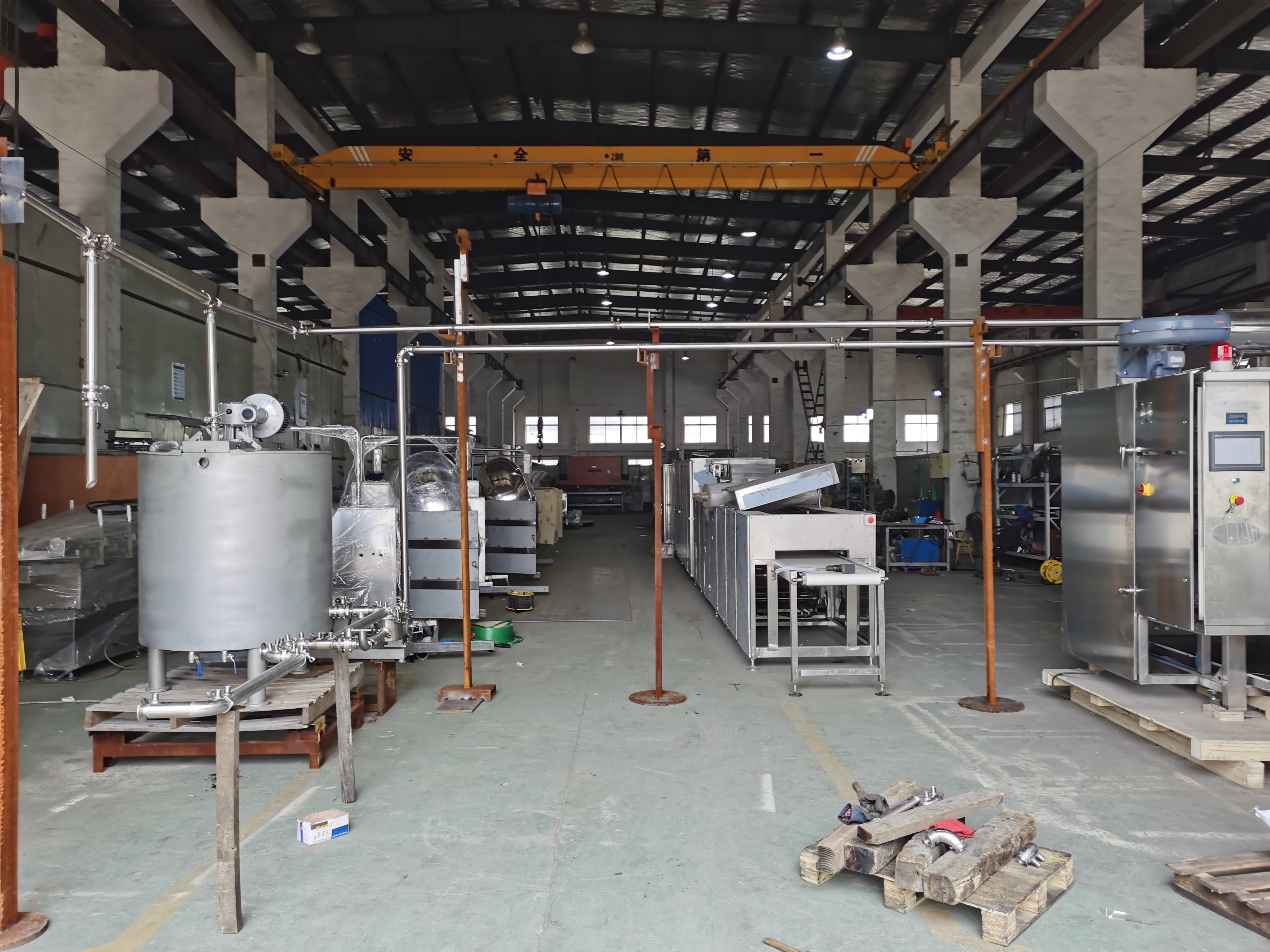 100L 1000L Chocolate Melting Pot Food Chocolate Depositor Machine