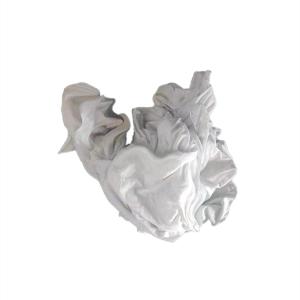 Quality secondary shirt White Knitting Cotton wiping Cleaning Rags wholesale