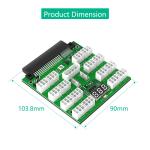 16 Ports 12V PCI-E 6Pin Server Power Supply Breakout Board for Daier 750W 1100W