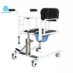Quality ODM Electric Patient Adjustable Hydraulic Lift Transfer Chair 150kg Bearing Capacity wholesale