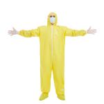 Medical Disposable Protective Coverall Safety Work Wear 75GSM
