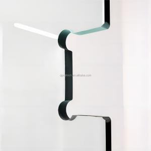 Quality Swing Door with Geneva Cutouts and Clear Tempered Glass QJY-TG wholesale