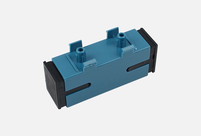 700 1 Simplex SC Subscriber Connector , Blue Fiber Optic Adaptor For Telecommunication