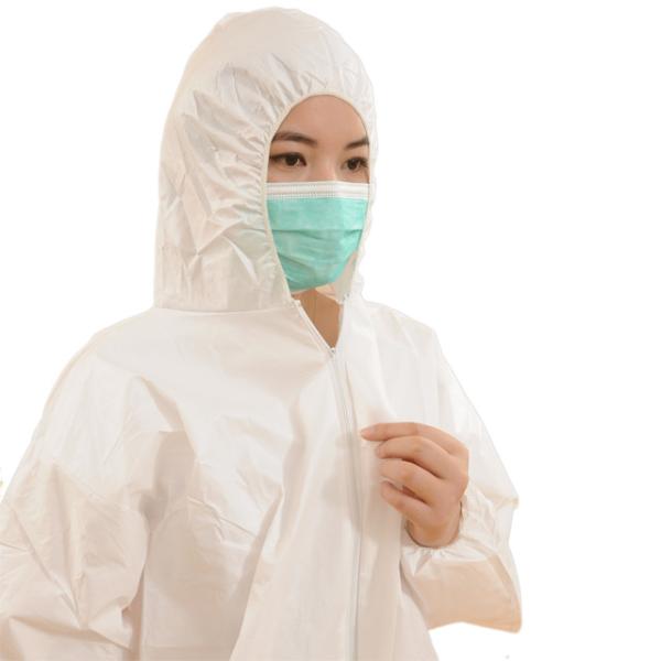Cheap SMS Disposable Cleanroom Garments for sale