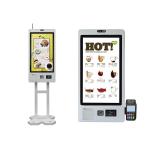 Wall Mounted Floor Standing Kiosk Restaurant Payment Terminal Self Service