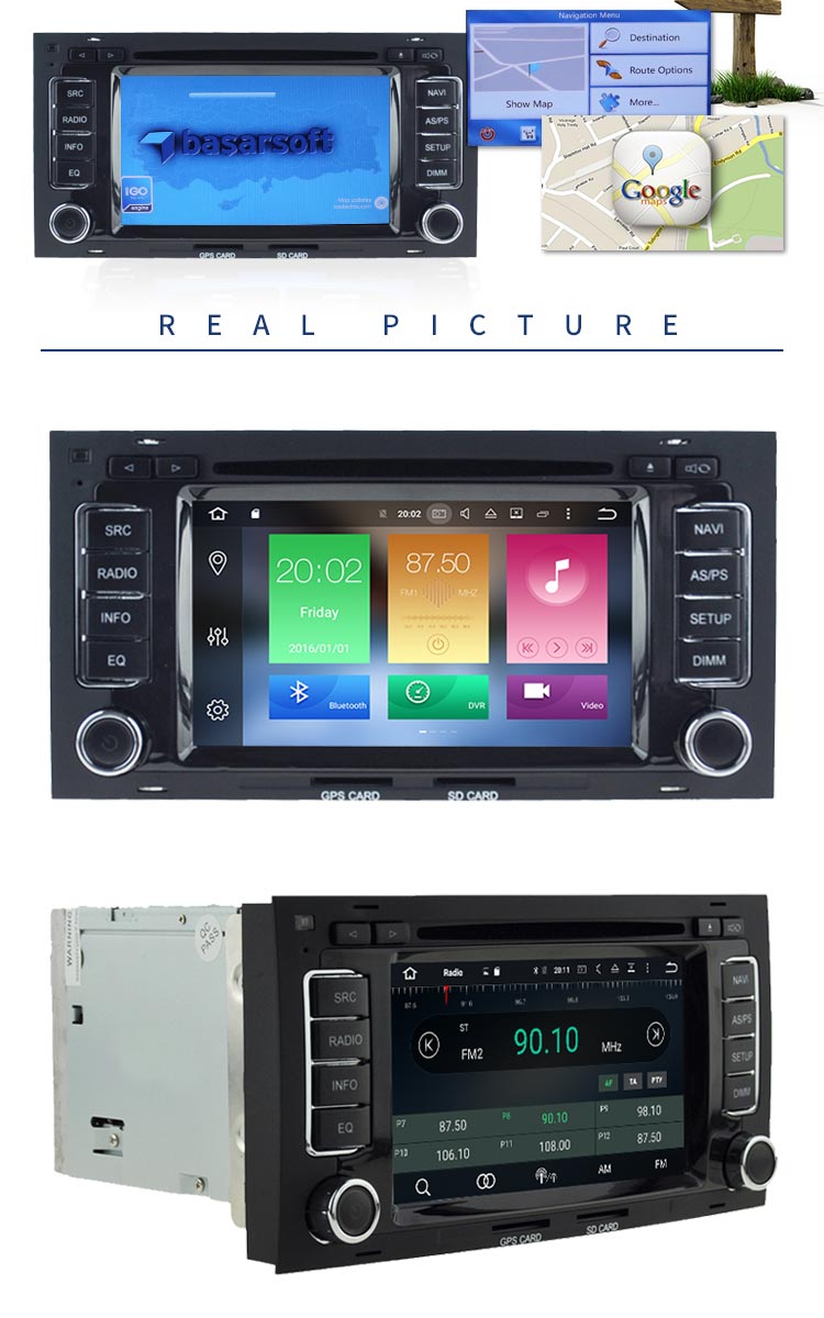Multi - Language Vw Touareg Dvd Player , 32 GB Flash Vw Touran Dvd Player