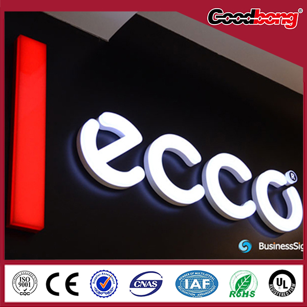 Waterproof Outdoor 3D Acrylic Letter Sign