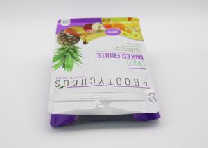 Quality Moisture Proof Plastic Zipper Pouch , Plastic Stand Up Pouches With Zipper wholesale