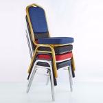 Purple Crown Back Stacking Banquet Chair H94CM Commercial Banquet Chairs