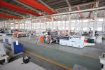 ISO 1220MM Kitchen composite WPC Manufacturing Machine Extruder