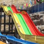 ISO9001 Outdoor Amusement Park Water Slide With Long Working Life