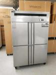 Four Doors Stainless Steel Double Temperature Large Capacity Refrigerator