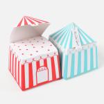 Custom Yurt Shaped Gift Packaging Boxes Square Cartoon House
