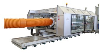 ID100 - 600MM Double Wall Corrugated Pipe Extrusion Machine Production Line
