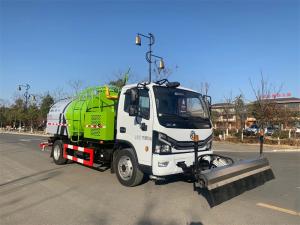 Quality 4x2 Chinese Mini Sweeper Truck High Pressure Road Cleaning Truck 5 Tons wholesale