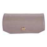 Luxury Portable Roll Leather Jewelry Bag For Travel 24cm Long Custom Logo