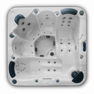 Quality 3 Seats 2 Loungers 380kg American Aristech Hot Tub With Hydrotherapy for Home Spa Relaxation wholesale