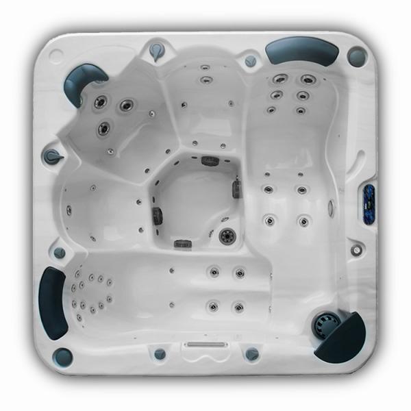 3 Seats 2 Loungers 380kg American Aristech Hot Tub With Hydrotherapy for Home