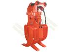 360 Degree Excavator Rotating Grapple , Hydraulic Rock Grab For Excavators