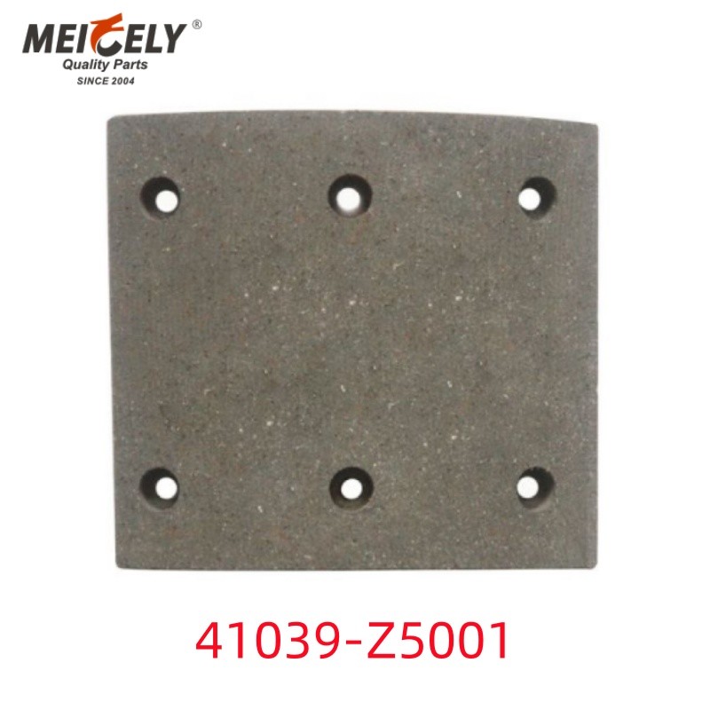 41039-Z5001 Brake Lining 44066-Z5063 Standard Type For Trucks Dongfeng