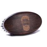 Abeis Wood Large Boar Bristle Shaving Brush for Thick Beard Black Walnut Wood
